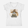 Cute Loyalty-womens v-neck tee-xMorfina