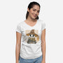 Cute Loyalty-womens v-neck tee-xMorfina