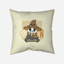 Cute Loyalty-none removable cover w insert throw pillow-xMorfina