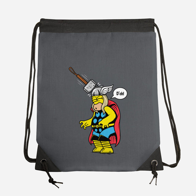 Dad Of Thunder-none drawstring bag-krisren28