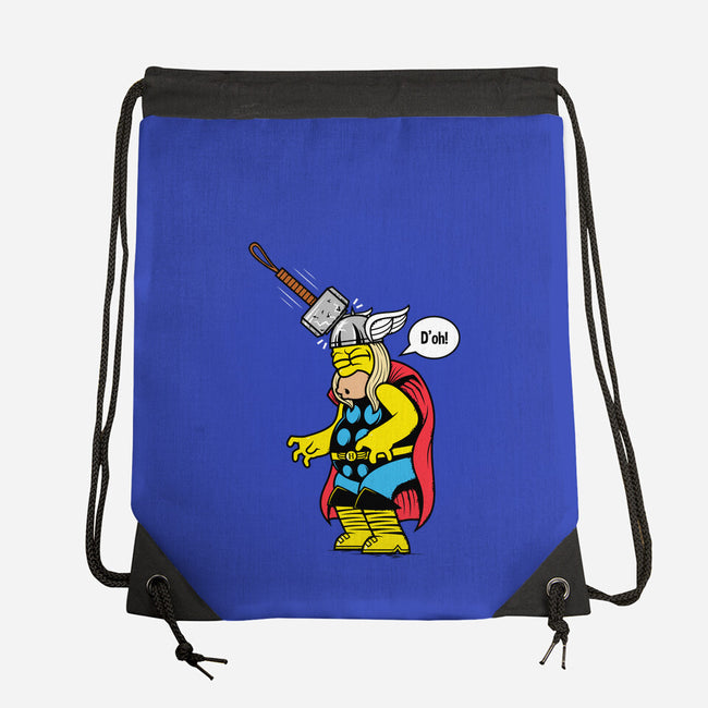 Dad Of Thunder-none drawstring bag-krisren28