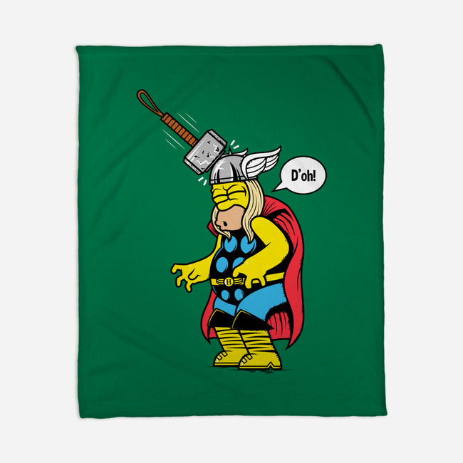 Dad Of Thunder-none fleece blanket-krisren28