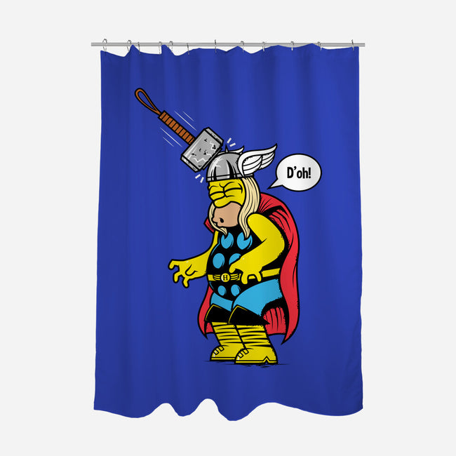 Dad Of Thunder-none polyester shower curtain-krisren28