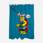 Dad Of Thunder-none polyester shower curtain-krisren28