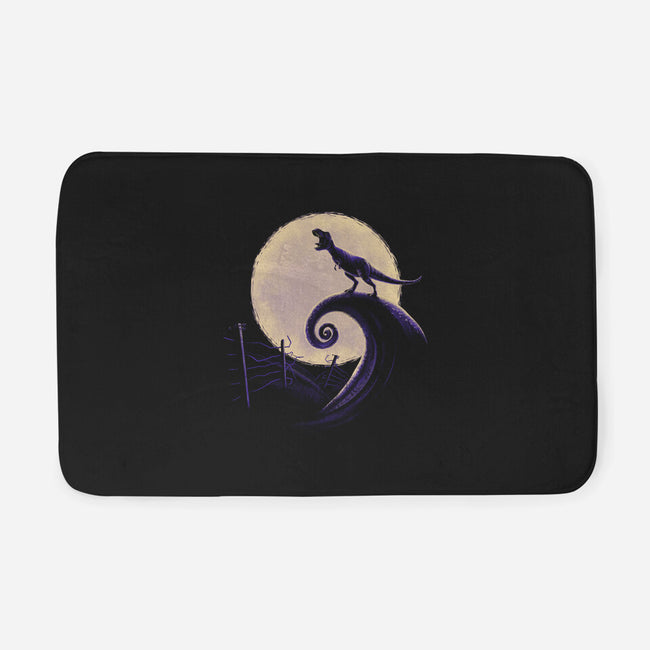 Jurassic Nightmare-none memory foam bath mat-teesgeex