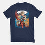 Stranger Falls 4-womens fitted tee-trheewood