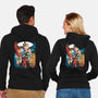 Stranger Falls 4-unisex zip-up sweatshirt-trheewood