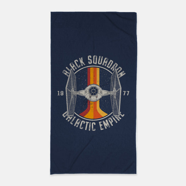 Vintage Squadron-none beach towel-retrodivision