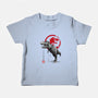 Tyrannosaurus Sumi-E-baby basic tee-DrMonekers