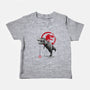 Tyrannosaurus Sumi-E-baby basic tee-DrMonekers