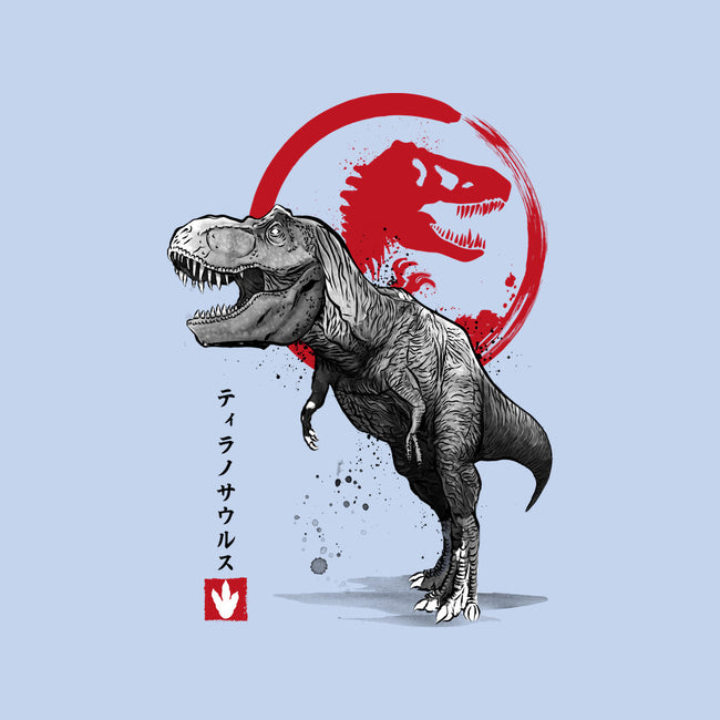 Tyrannosaurus Sumi-E-none adjustable tote bag-DrMonekers
