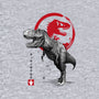 Tyrannosaurus Sumi-E-unisex zip-up sweatshirt-DrMonekers