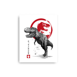 Tyrannosaurus Sumi-E