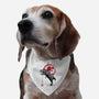 Tyrannosaurus Sumi-E-dog adjustable pet collar-DrMonekers