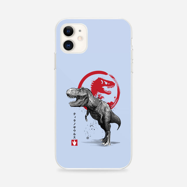 Tyrannosaurus Sumi-E-iphone snap phone case-DrMonekers
