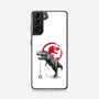 Tyrannosaurus Sumi-E-samsung snap phone case-DrMonekers