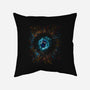 Blue Box-none removable cover w insert throw pillow-kharmazero