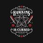 Hawkins Is Cursed-womens fitted tee-Alundrart