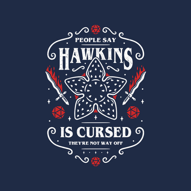 Hawkins Is Cursed-womens basic tee-Alundrart