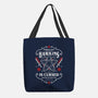 Hawkins Is Cursed-none basic tote bag-Alundrart