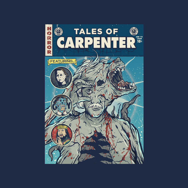 Tales Of Carpenter-none stretched canvas-Green Devil