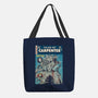 Tales Of Carpenter-none basic tote bag-Green Devil