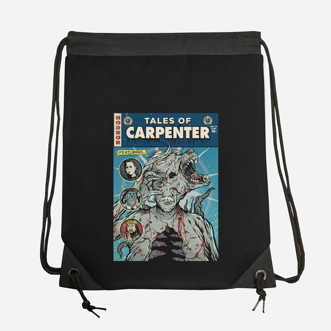 Tales Of Carpenter-none drawstring bag-Green Devil