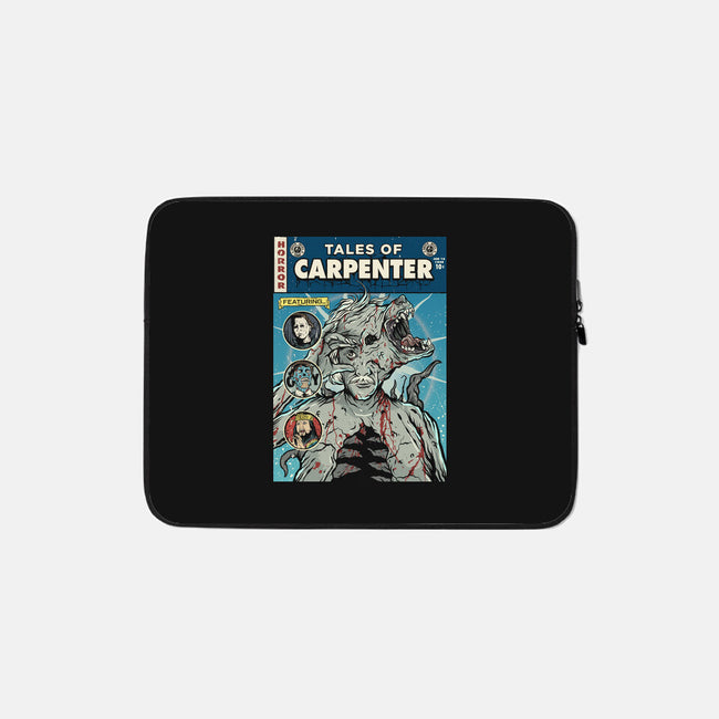 Tales Of Carpenter-none zippered laptop sleeve-Green Devil