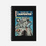 Tales Of Carpenter-none dot grid notebook-Green Devil