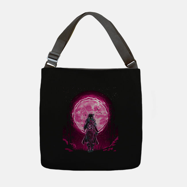 Kimetsu No Yaiba Nezuko-none adjustable tote bag-rondes