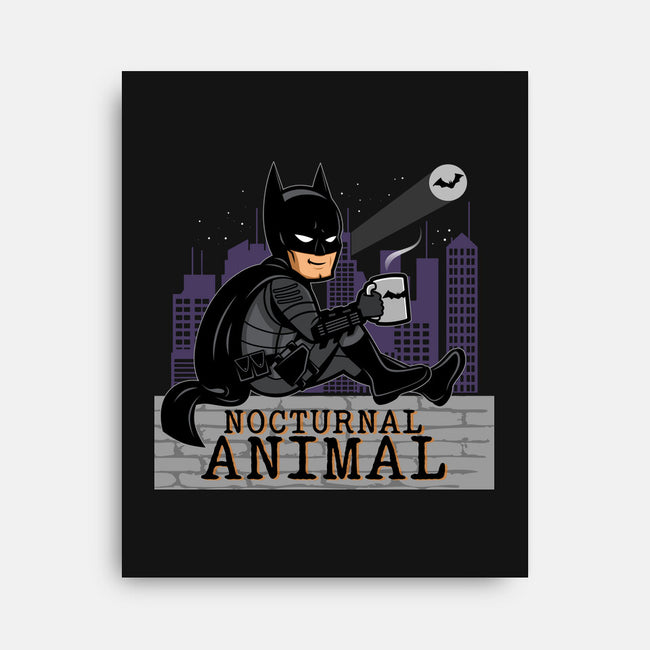 Nocturnal Animal-none stretched canvas-Boggs Nicolas