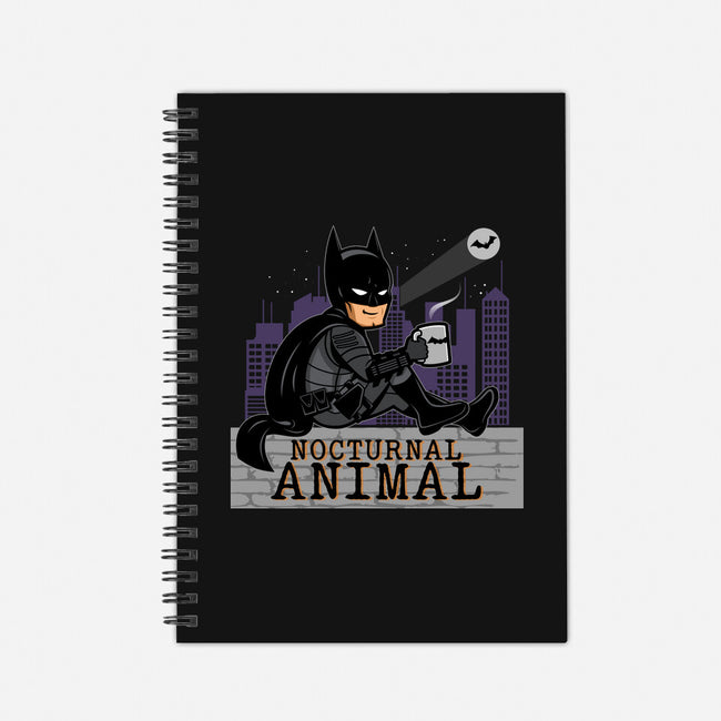 Nocturnal Animal-none dot grid notebook-Boggs Nicolas