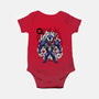 Cartoon Symbiote-baby basic onesie-ElMattew