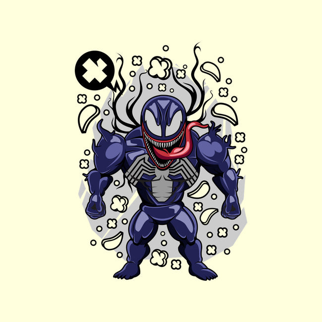 Cartoon Symbiote-none removable cover w insert throw pillow-ElMattew
