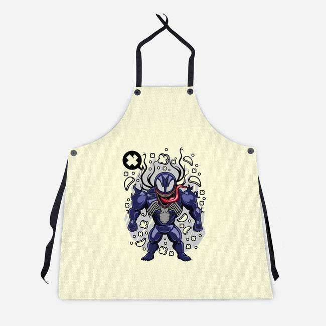 Cartoon Symbiote-unisex kitchen apron-ElMattew