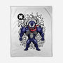 Cartoon Symbiote-none fleece blanket-ElMattew