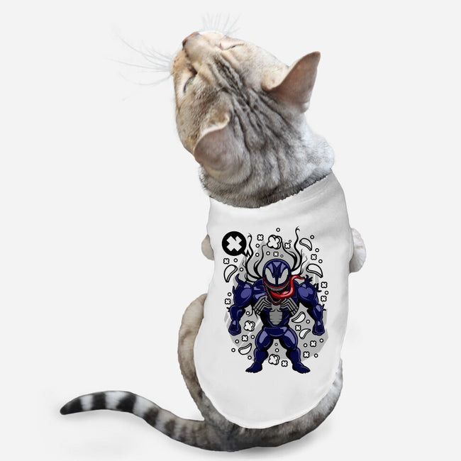 Cartoon Symbiote-cat basic pet tank-ElMattew
