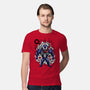 Cartoon Symbiote-mens premium tee-ElMattew