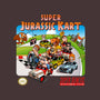 Jurassic Kart-none removable cover w insert throw pillow-daobiwan