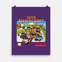 Jurassic Kart-none matte poster-daobiwan