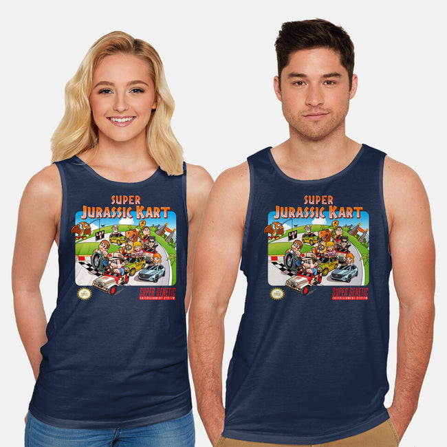 Jurassic Kart-unisex basic tank-daobiwan