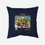 Jurassic Kart-none removable cover w insert throw pillow-daobiwan