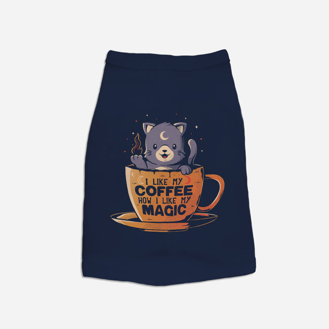Black Coffee Black Magic-cat basic pet tank-eduely