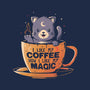 Black Coffee Black Magic-none fleece blanket-eduely