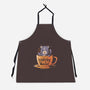 Black Coffee Black Magic-unisex kitchen apron-eduely