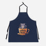 Black Coffee Black Magic-unisex kitchen apron-eduely