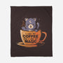 Black Coffee Black Magic-none fleece blanket-eduely