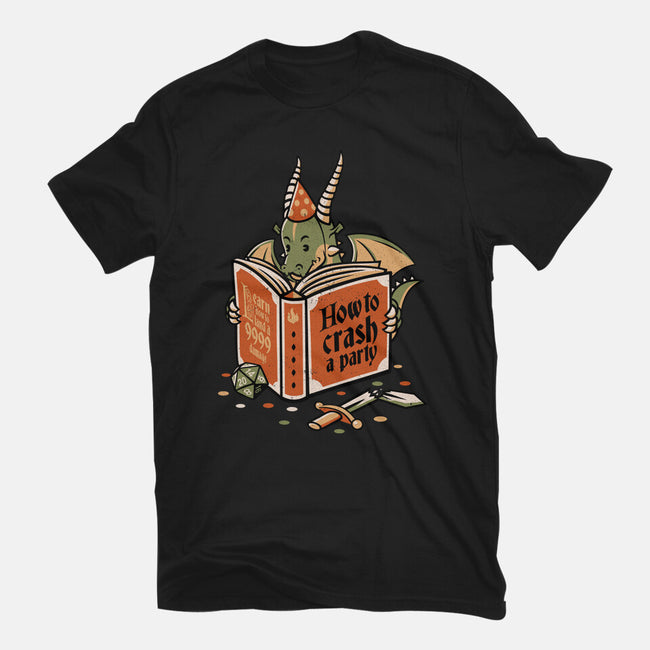 How To Crash A Party-womens fitted tee-tobefonseca