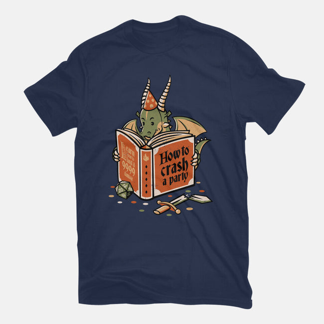 How To Crash A Party-unisex basic tee-tobefonseca