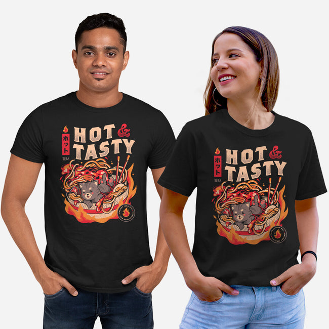 Cats And Noodles-unisex basic tee-eduely